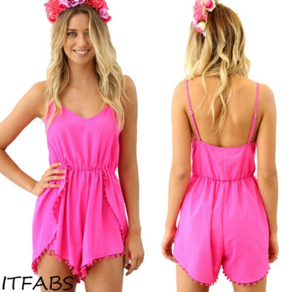 

2019 fashion women jumpsuit playsuit rompers summer beach casual mini shorts sleeveless clubwear playsuit bodysuit, Black;white
