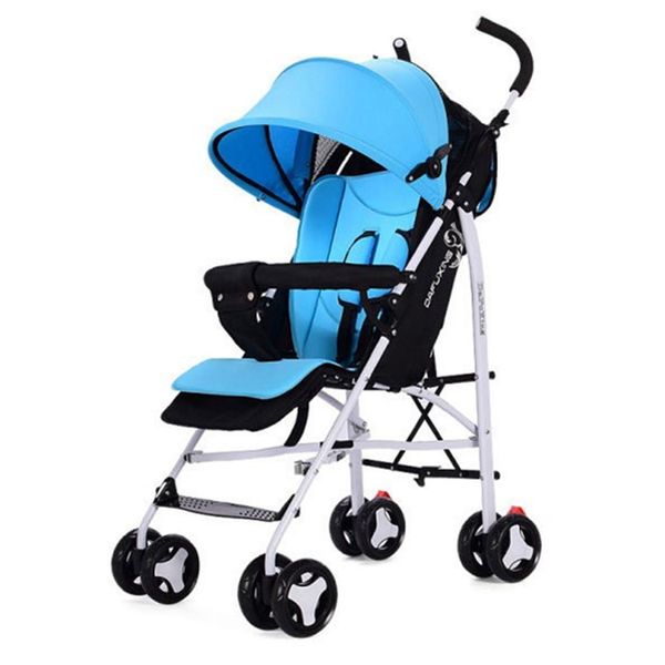 

kidlove baby folding 2 in 1 stroller laid down portable baby newborn stroller umbrella cart car pram carriage