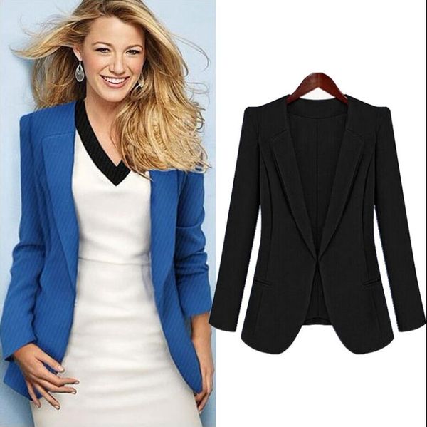 

s-4xl woman business suit coat women's suits & blazers ing, White;black