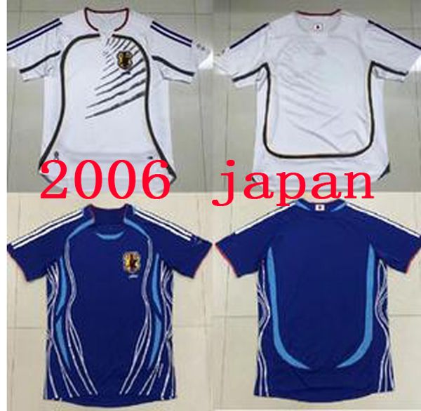 

2006 japan retro soccer jersey 06 07 nakata nakamura miyamoto ogasawara inamoto vintage classic japan national team football shirt, Black;yellow