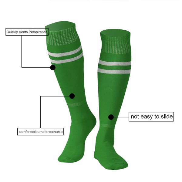 2019 Adult Outdoor Sports Over The Knee Long Football Socks Daily