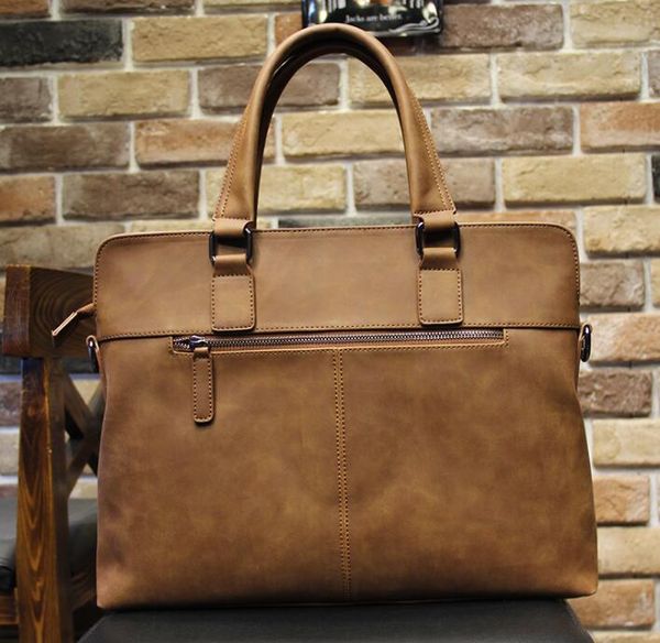 

pu square coffee men long brefcases computer calwm, Red;black