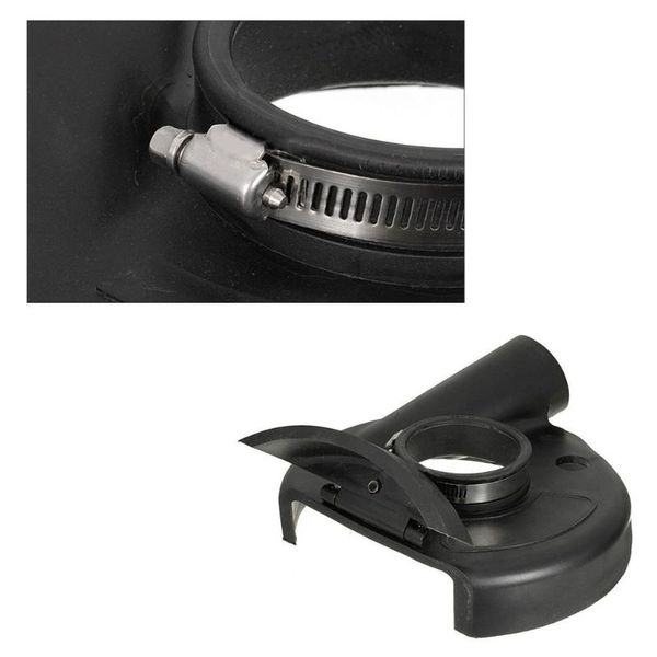 

new 7 inch angle grinder dry universal surface grinding machine cutting dust collector shroud cover power tool accessories