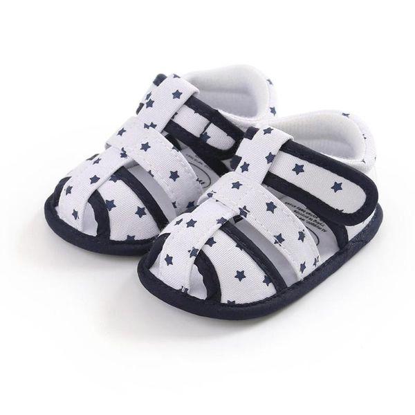 

baby boys girls breathable anti-slip walking shoes summer shoes sandals toddler soft soled first walkers mixed color, Black;red
