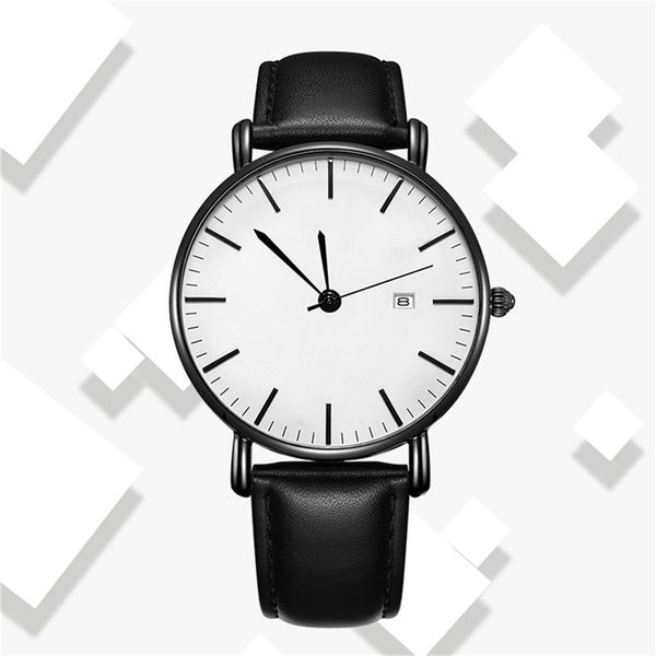 

2019 new business mens quartz watches male clock wristwatch casual design men stainless steel couple analog quartz watch a4, Slivery;brown