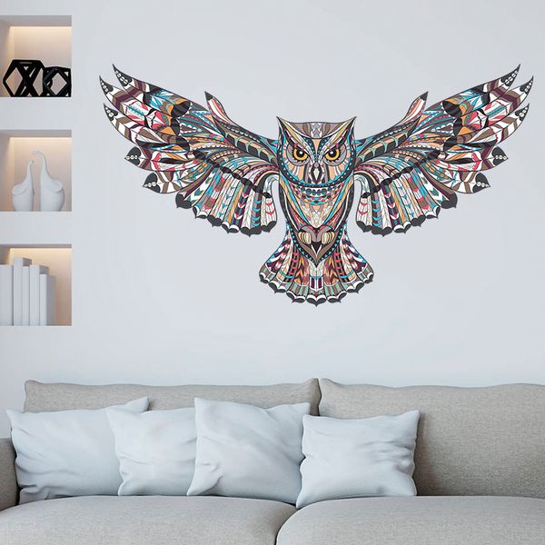 

Colorful Owl Kids Nursery Rooms Decorations Wall Decals Birds Flying Animals Vinyl Wall Stickers Self Adhesive Decor