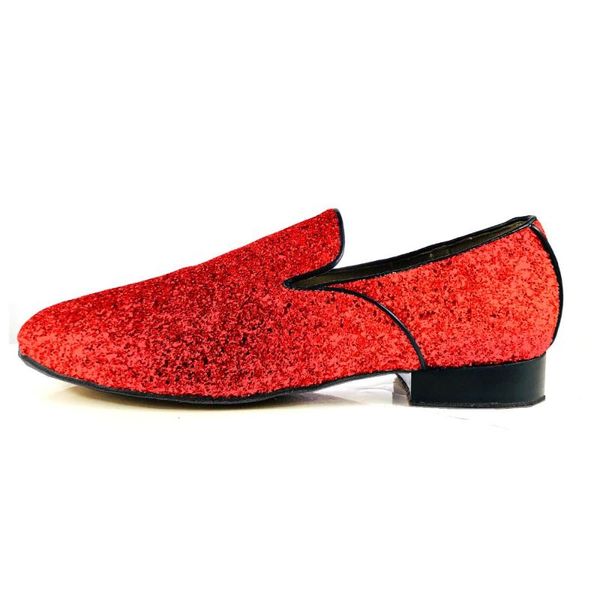 

yove m1806-6 men bachata/salsa glitter dance shoes soft sole more color