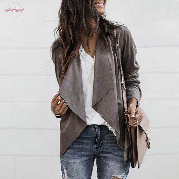 

women slim irregular autumn suit jacket female office lady suit none button blazers notched plus size blazer coat 3xl, White;black