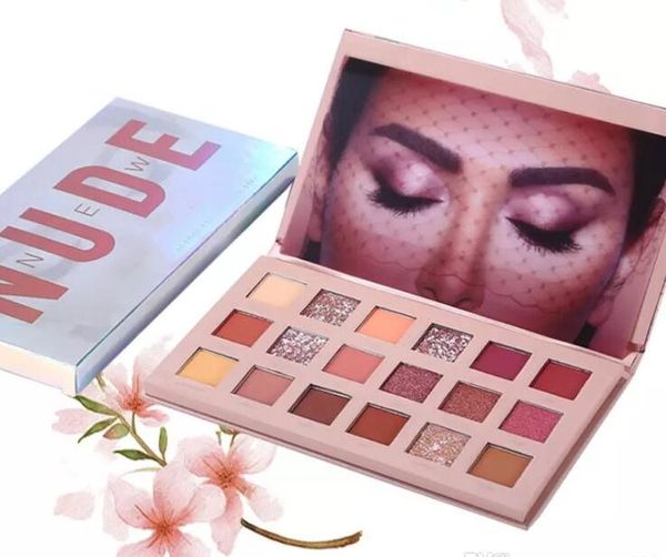 

Hotbeauty New Nude Palette eyeshadow 18 Colors eye shadow highly pigmented shades makeup Shimmer Matte eyeshadow Best Quality free shipping