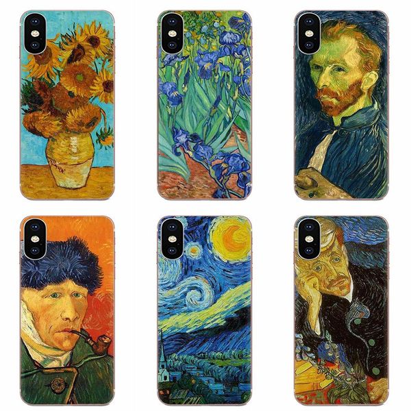 

случаи пользовательские soft shell ван гог звездная ночь для htc desire 530 626 628 630 816 820 830 один a9 m7 m8 m9 m10 e9 u11 u12 life plu