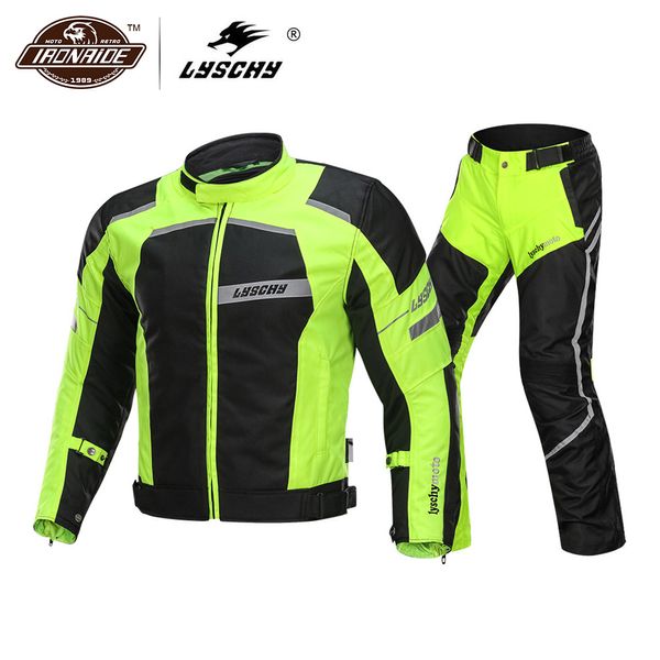 

lyschy motorcycle jacket men chaqueta moto jacket reflective protective gear motorbike motocross racing riding clothing summer