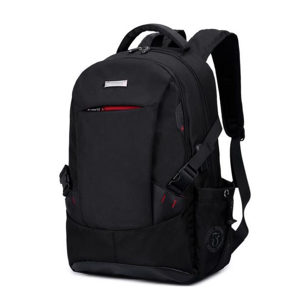 

men backpack school bags for boys school backpack men travel bags schoolbag shoulder bags for kids bagback black lapbag 15.6 y190530