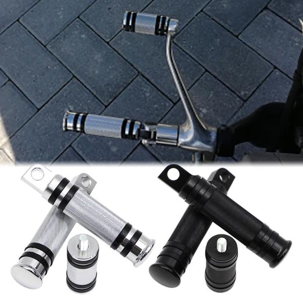 

cnc motorcycle knurled foot pegs + shifter peg for - dyna / electra glide / fatboy softail sportster touring