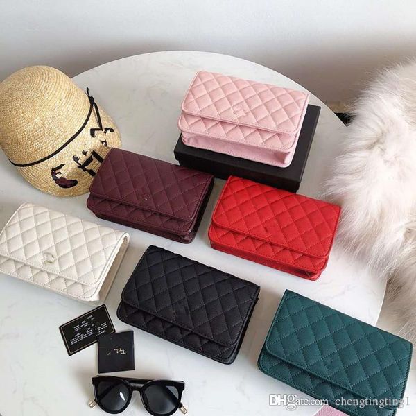 

The new mini chain lamb kin ling lattice inclined houlder women woman bag vintage bag genuine leather handbag de igner pur e tote