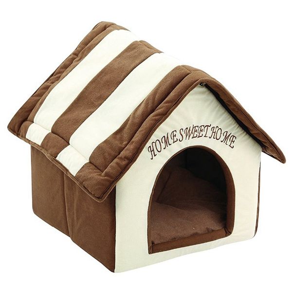 

home sweet home pet kennel dog house plush pet dog house cat bed supplies