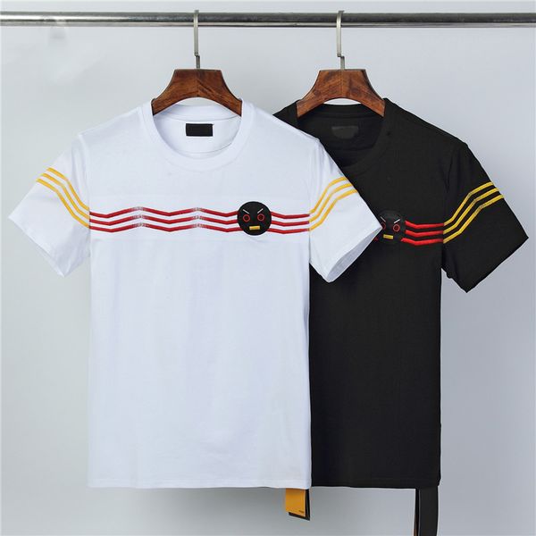 

2020 ss new arrival clothing men's t-shirts print tees short sleeve -3xl 2, White