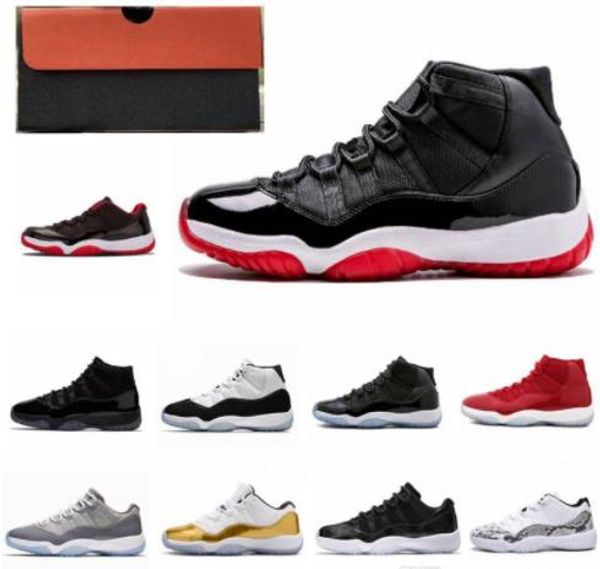 

2019 with box "45" 11 spaces jams basketball shoes low bred concord gamma blue men women shoes 72-10 gym red sneakers