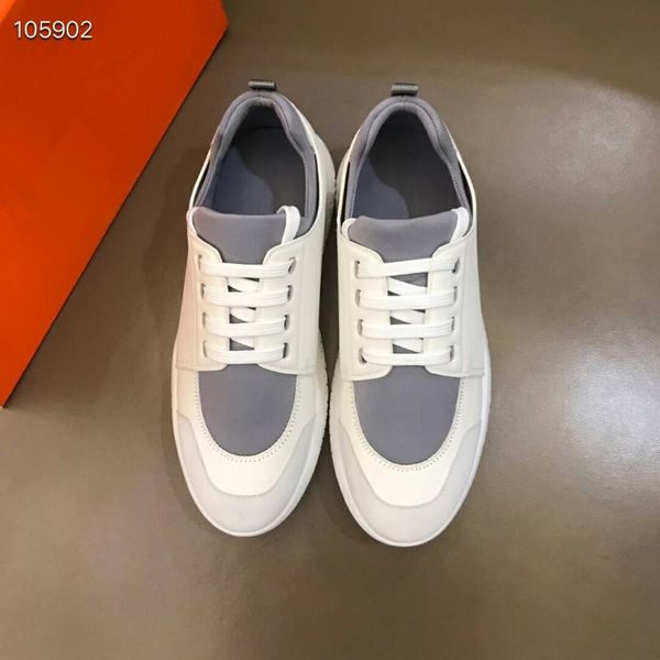 

2019 new arrival fashion patchwork lace-up casual men shoes luxury designer genuine leather shoes size: man 38~44, Black