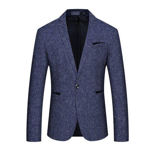 

blazer men casual slim fit suit jacket vintage coat business classic wedding suit vintage coat one button plus size -5xl, White;black
