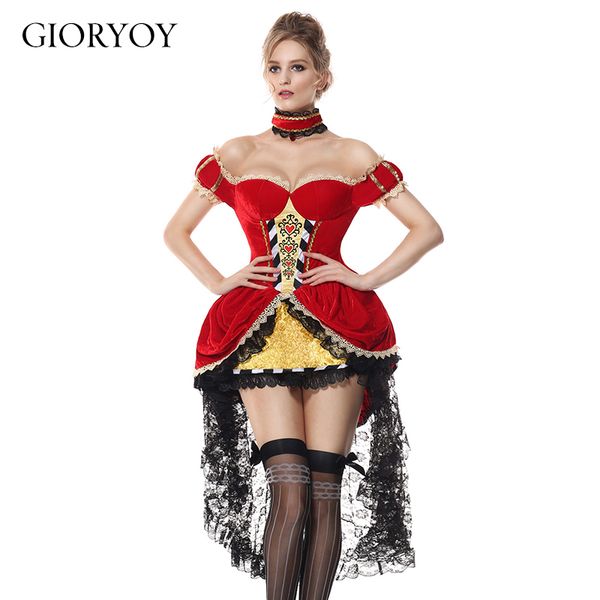 

2019 new halloween queen pack pirate costume empress costume cosplay cospiay stage performance, Black;red