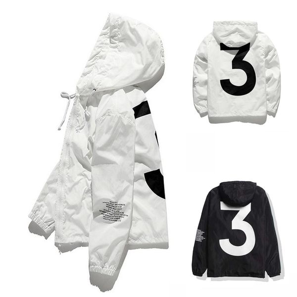 

sale mens kanye west jacket hip hop windbreaker fashion designer jackets men women streetwear outerwear coat, Black;brown