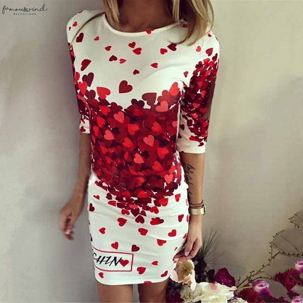 

heart printing new women summer dress half sleeve o neck casual pencil dresses dress elegant bodycon mini party dress women, Black;gray
