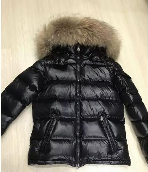 

Men anorak winter jacket europe popular winter jacket real fur warm plu ize man down and parka anorak jacket m364, Black