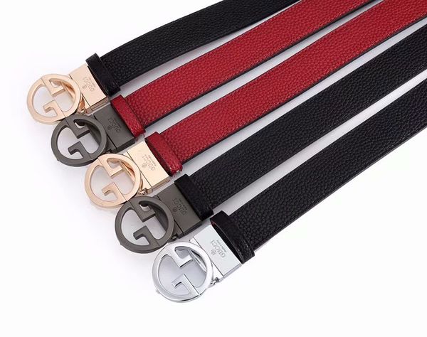 

designer belts men jeans belts styles cummerbund belts for men women metal buckle with, Black;brown
