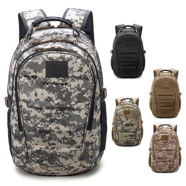 

outdoor bag army camping large capacity waterproof lapbag climbing hiking travel rucksack usb backpack