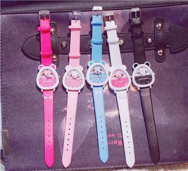 

детская часы девушка водонепроницаемый студент мило начальной школы моды модель девочка мальчик игрушка принцесса розовый часы a000