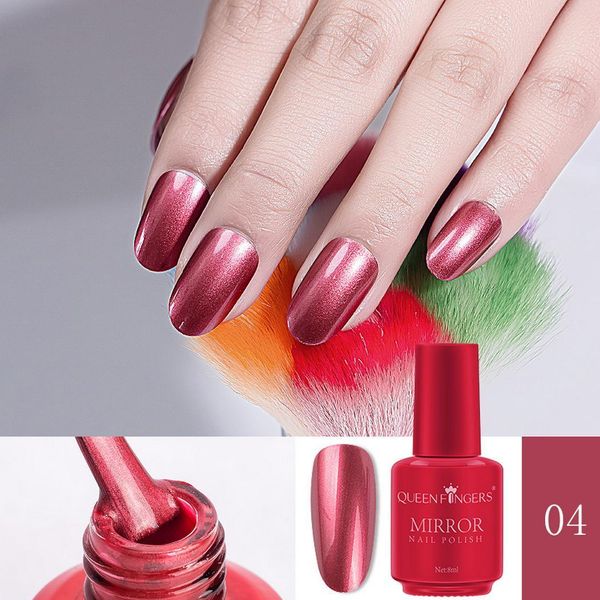 

diy multicolor mirror luster nail polish 55g long-lasting china 8ml casual nail