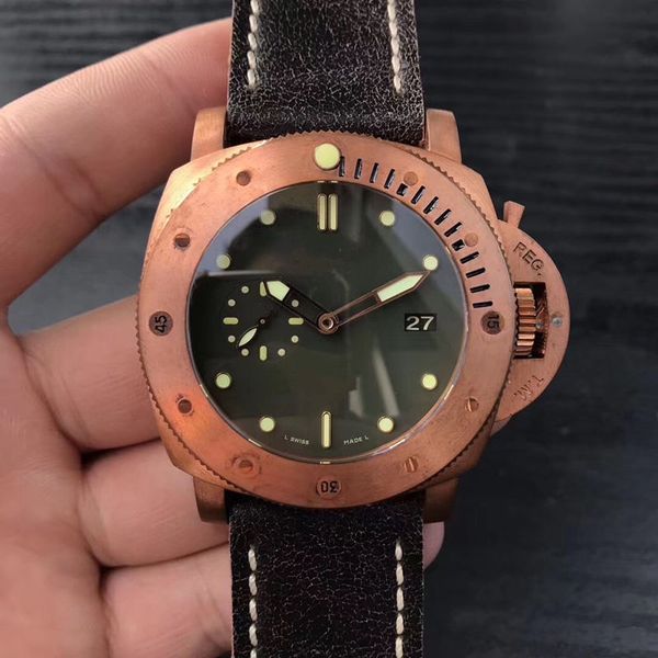 

Whole ale luxury watche pm382 p9000 automatic movement 47mm men 039 mechanical automatic watche delivery