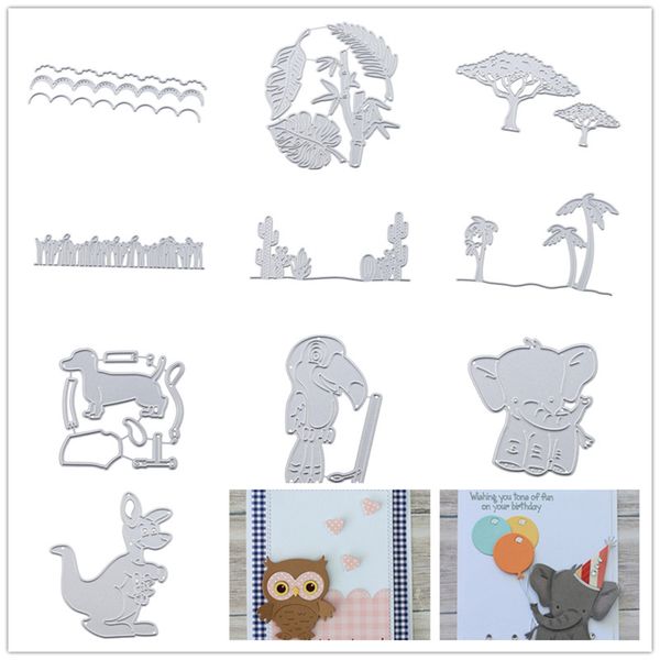 

2019 new card making metal cutting dies flower animal frame for diy stamp scrapbooking p album embossing paper craft die cut