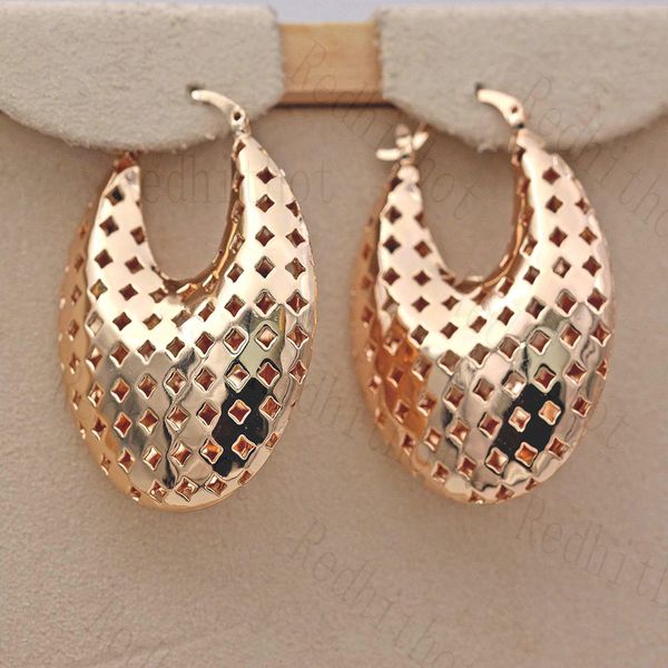 

hoop earrings women's bohemian earrings for women gold large round earring circle hoop trendy wedding jewelry, Golden;silver