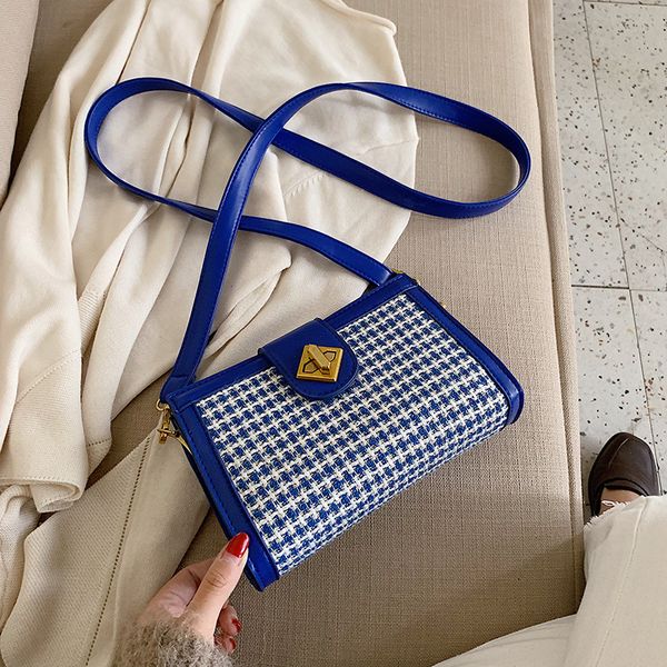 

bag for women's bag contrast small women's 2019 new fashion joker shoulder messenger korean casual small square