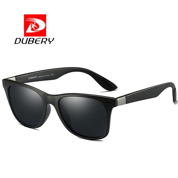 

dubery men sunglasses polarized sun glasses for men 2018 driving shades mirror male goggle sunglasses brands designer oculos, White;black