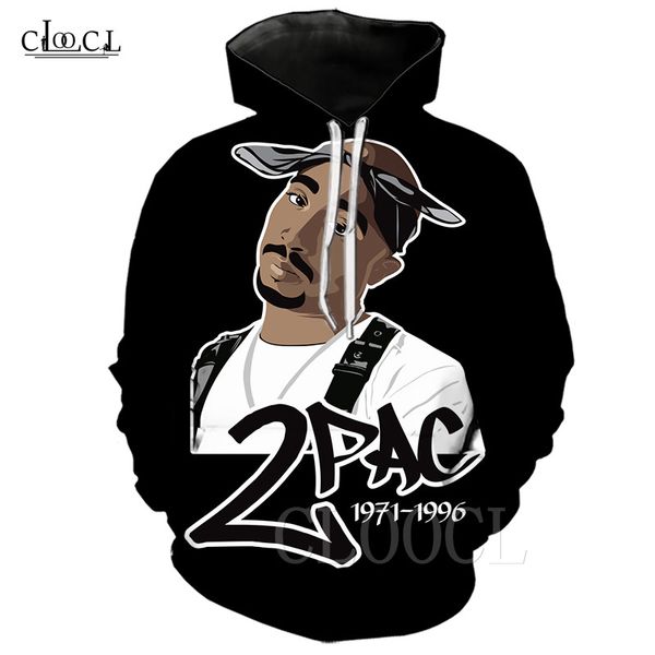 

Hip Hop Rapper 2pac Tupac Hoodie Men Women 3D Print Amaru Shakur Hooded Sweatshirt Coat Fashion Streetwear Pullovers