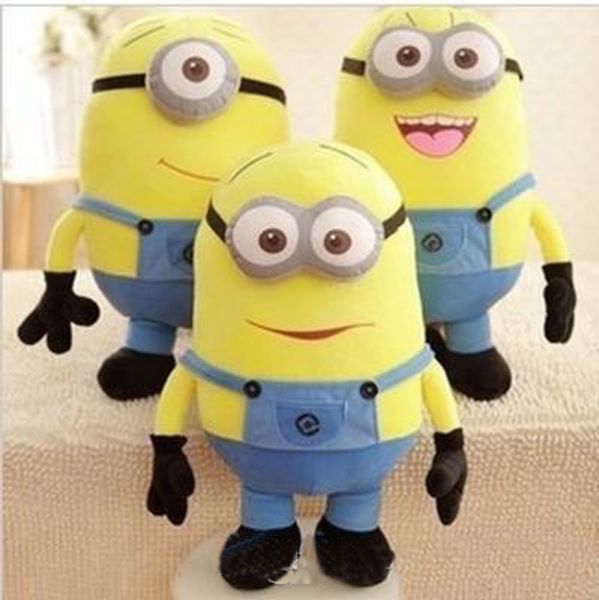 

despicable me movie plush toy 25cm minion jorge stewart dave minions 3d eyes plush toys with tags delivery fa3300