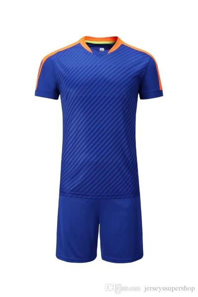 

blue lastest men football jerseys outdoor apparel football wear juv suit, Black