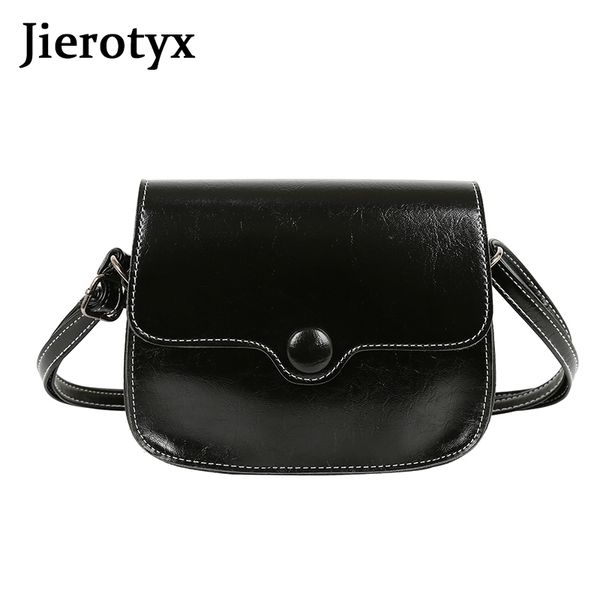 

jierotyx shoulder bag fashion women small flap bags solid pu leather messenger hasp phone bag versatile bolsa feminina discount
