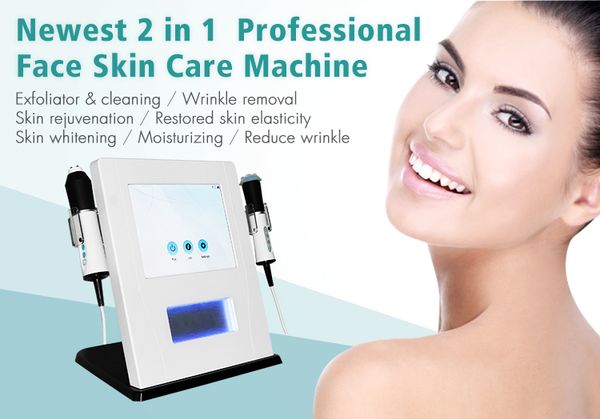 

2 in 1 co2 nano-bubbles technology oxygen facial machine face lifrting skin rejuvenation skin tightening spa salon use