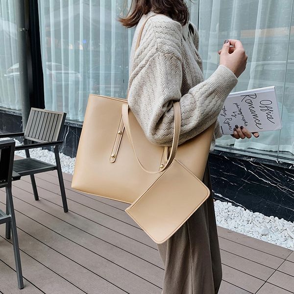 

новое прибытие женщин сумки плеча мода большой емкости кожи сумочка bucket mother сумка casual сумок tote женский