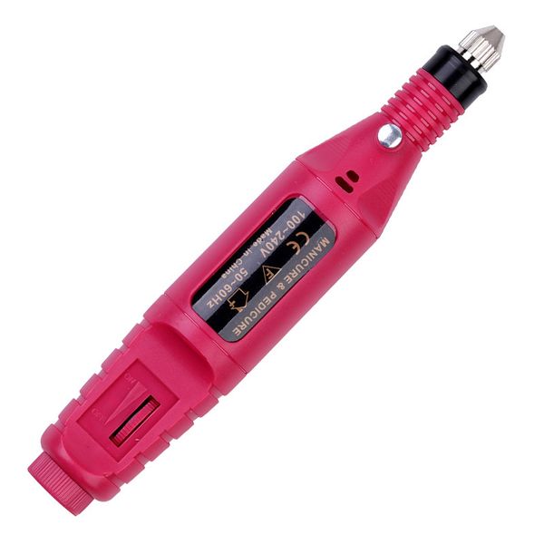 

1 set 6 bits power drill professional manicure machine nail electric drill pen pedicure file polish shape tool feet care product