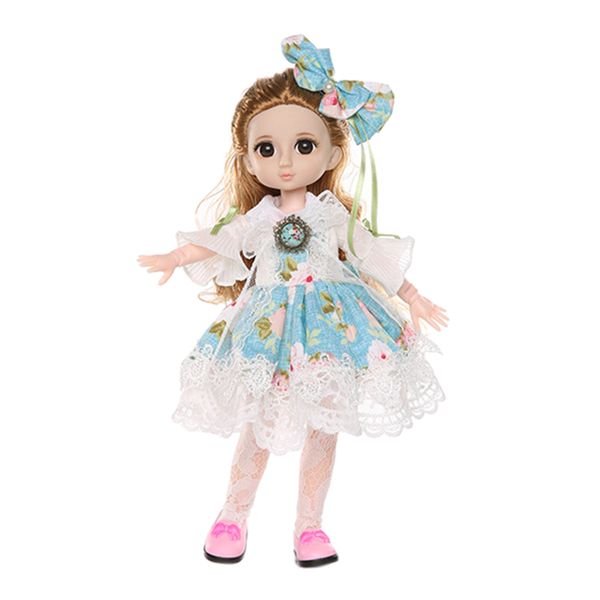 

32см куклы американская кукла платье ручной милые куклы игрушка ж/ костюмы