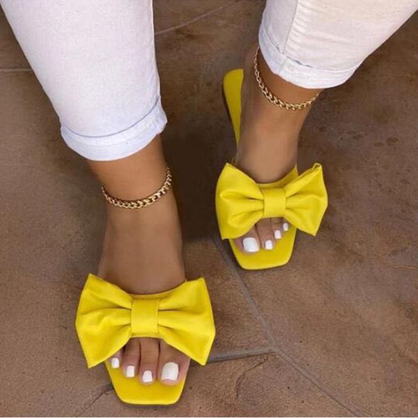 

women's slippers ladies square toe soft pu leather woman slipper causal comfortable open toe women beach 2020 slides female shoe, Black