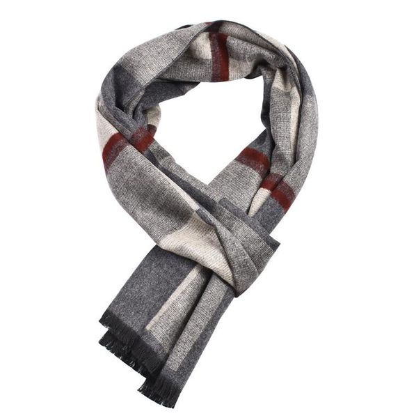 

mens womens scarfs fashion cashmere blend scarves for man woman 2 colors optional size about 175*30cm, Blue;gray
