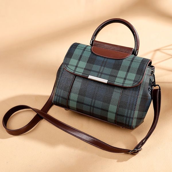 

new bucket bag fashion retro handbag elegant real leather shoulder bag wild casual crossbody bags ladies purse