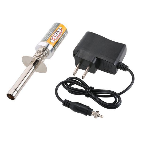 

for hsp 80101 engine starter kit rechargeable glow plug igniter ignition sc1800mah ac charger eu plug for rc cars nitro truck ai