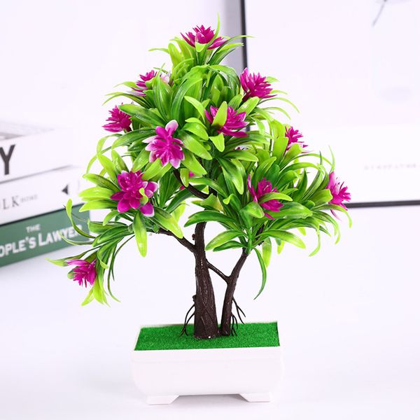 

1pc artificial plants simulation office party shop indoor flowers yard garden
