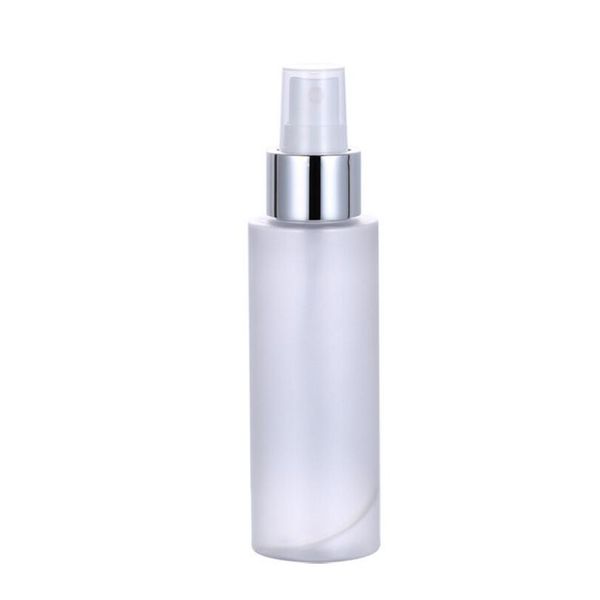 Wholesale Hot 100ml Pet Frosted Plastic Empty Spray Bottle Travel Makeup Perfume Atomizer Container Fast Shipping Decorative Glass Perfume Bottles